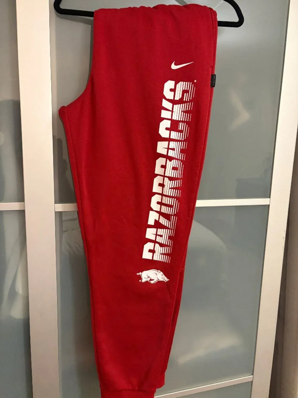 Nike Arkansas Razorbacks Club Fleece Joggers (Team Issued) XL